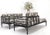 Pair of Black Lacquer Faux Bamboo Sofas Daybed Mid Century Modern MINT! For Sale - Image 16 of 16