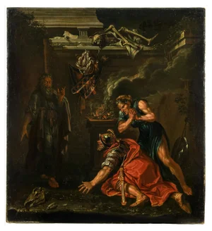 The Witch of Endor, Late 18th Century, Oil on Canvas