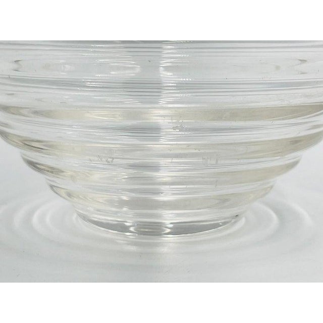 1980s Murano Glass Bowl by Roberto Faccioli for Arcade Italy For Sale - Image 10 of 15