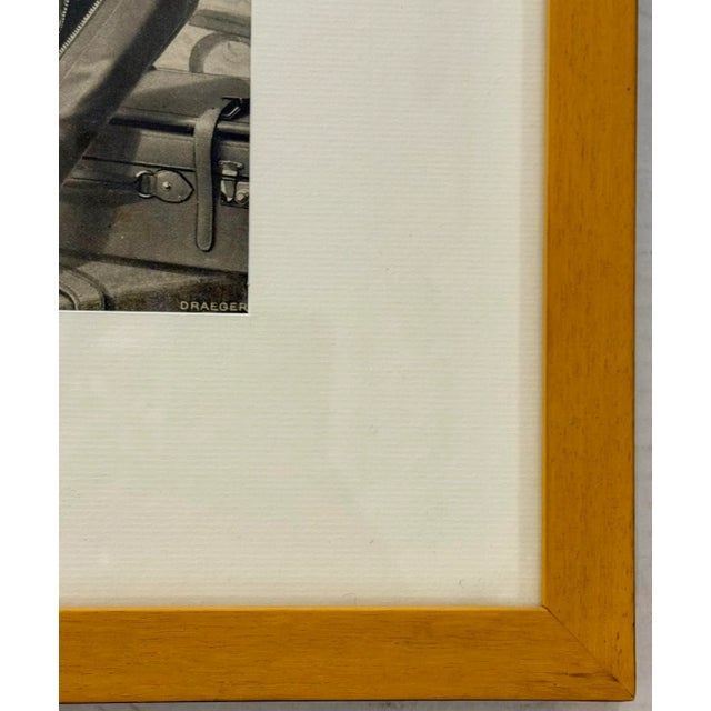 Mid 20th Century Set of 3 Vintage French Hermes Fashion Ads Advertisements For Sale - Image 5 of 5