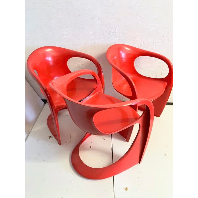 Space Age Armchairs by Alexander Begge for Casala, 1970s, Set of 3 For Sale - Image 15 of 15