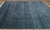 Blue 8' x 10' Savannah Hand Knotted Modern Blue Wool & Silk Rug For Sale - Image 8 of 18