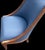 An exceptional high-end vintage barrel-back accent chair from the iconic Roma Series (Style #220) by luxury maker J....