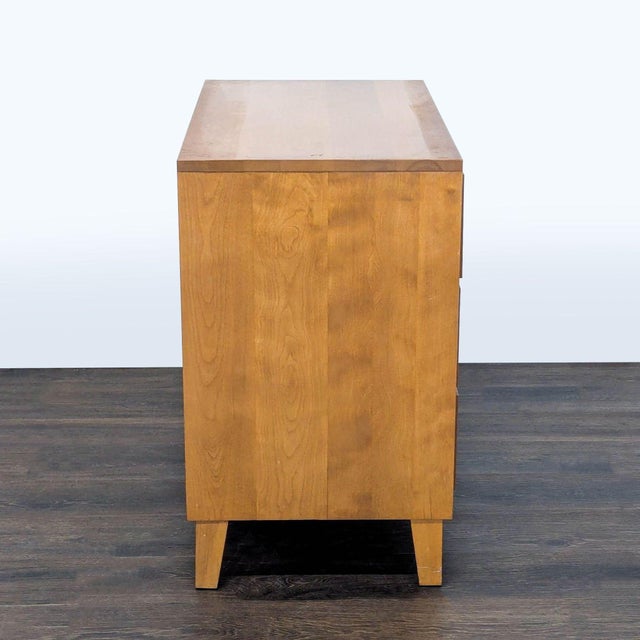 1990s 1990s Conant Ball Vintage 3-Drawer Solid Wood Dresser - Mid Century Modern Style For Sale - Image 5 of 9