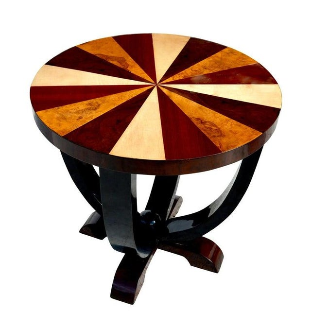 Art Deco Late 20th Century Art Deco Style Side Table For Sale - Image 3 of 8