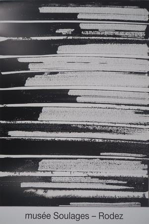 Encre 1995 Poster after Pierre Soulages