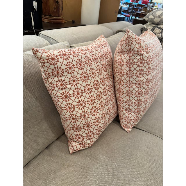 Textile Thom Filicia Home Collection for Eastern Accents Sconset Throw Pillows, Pair For Sale - Image 7 of 12