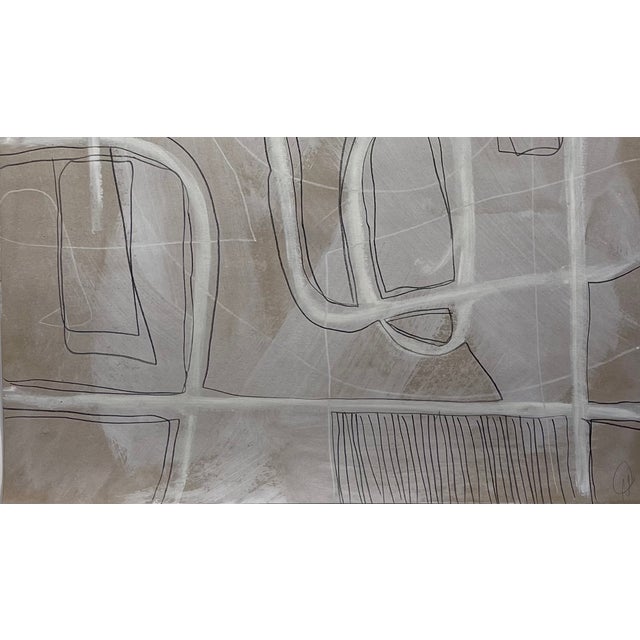 Untitled #504 by Murray Duncan - Contemporary Mixed Media on Paper For Sale - Image 4 of 4