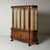 1930s Belgian Oak & Glass Buffet China Cabinet For Sale - Image 4 of 5