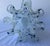 Murano Vintage Genuine Italian Art Deco Blue White Tammaro Italy Glass Vase For Sale - Image 4 of 5