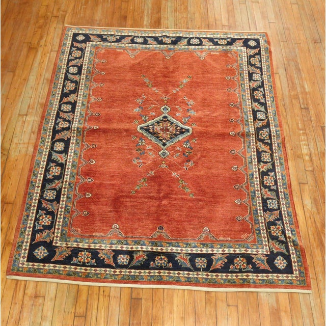 Early 20th Century Traditional Persian Bidjar Rug For Sale In New York - Image 6 of 6