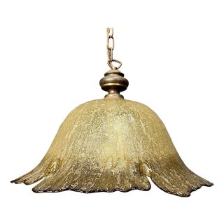 Vintage Murano Glass Pendant Light, 1960s For Sale