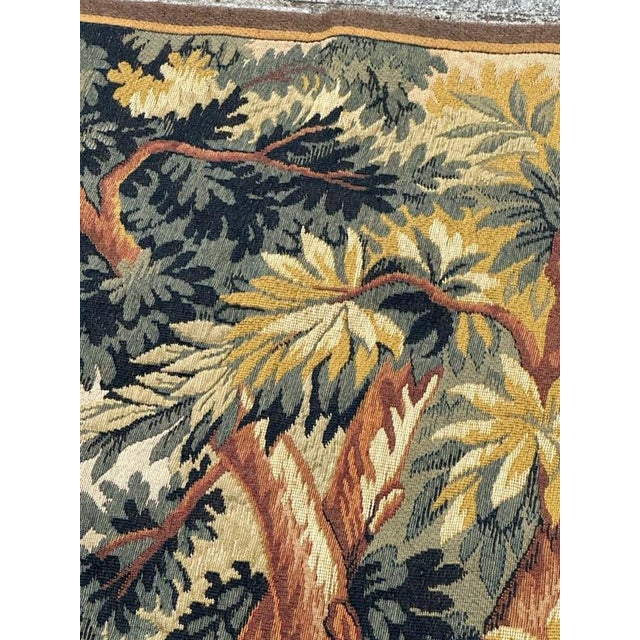 Vintage Aubusson Style Jacquard Tapestry, 1960s For Sale - Image 15 of 18