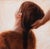 And Then There Was Quiet by Ken Cunningham | Oil on cradled panel Portrait of a woman with braided hair. For Sale