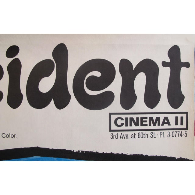 Date: 1967 Size: 21.75 x 38.25 inches Artist: Zagorski, Stanislaw About the poster: Accident is a 1967 British drama film...