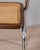 Vintage Italian Metal and Vienna Straw Chairs, 1970s, Set of 3 For Sale - Image 11 of 15