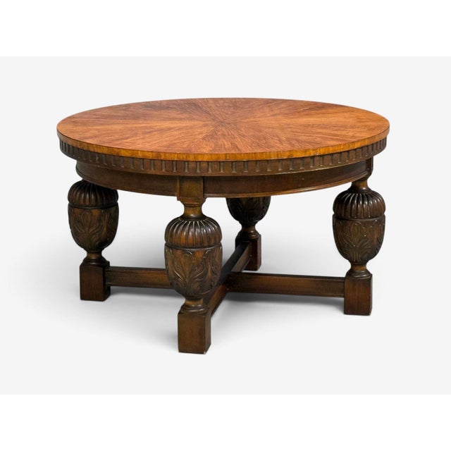 Ab Slutarps Möbelindustri, Swedish Grace, Coffee Table, Mahogany, Sweden, 1930s For Sale - Image 4 of 12