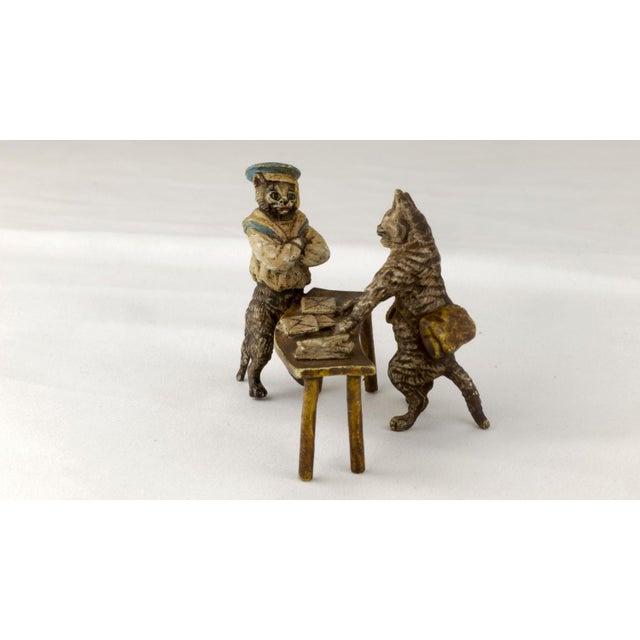 Bergman Foundry, Figure, 19th-Century, Bronze For Sale - Image 5 of 11