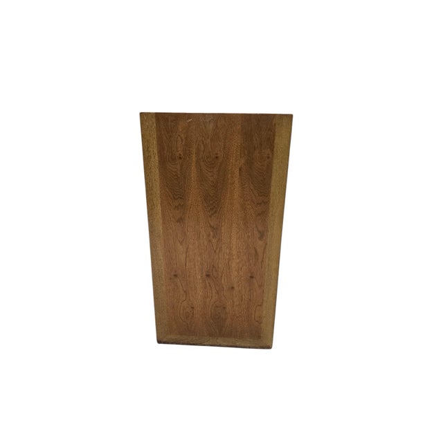 Vintage Chinese Elm Campaign-Style Cabinet With Brass Hardware For Sale - Image 11 of 11