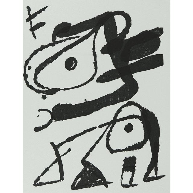 Joan Miro, Surreal Character, Etching For Sale - Image 6 of 6