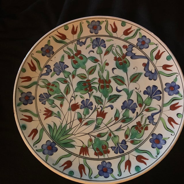 Ikaros Rhodes Greece Pottery Plate Chairish