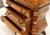 Brown Italian Bombe Inlay Olive Wood Dresser Drop Front Jewerly Compartment Secretary For Sale - Image 8 of 13