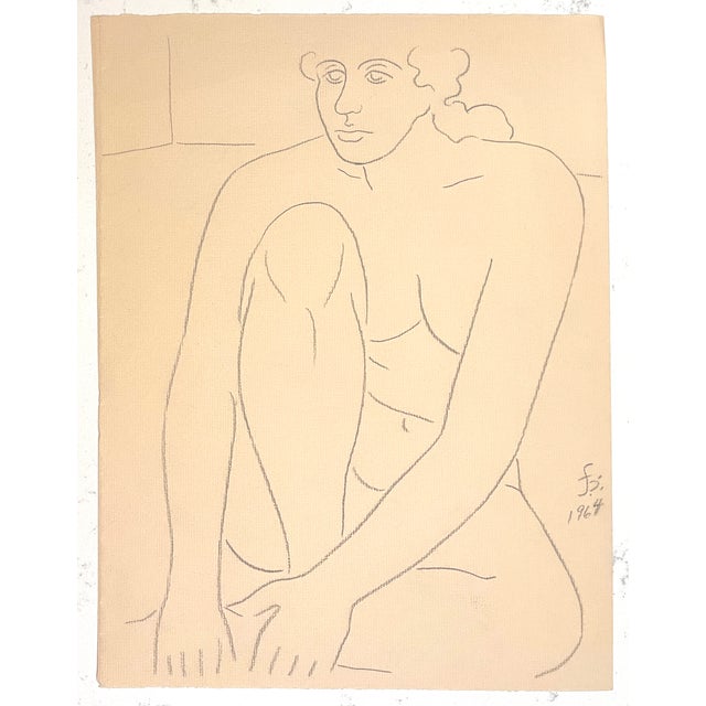 From the estate of Chicago artist James Frederic Bone (1929-2015). Signed and dated lower right. Bone was born in...