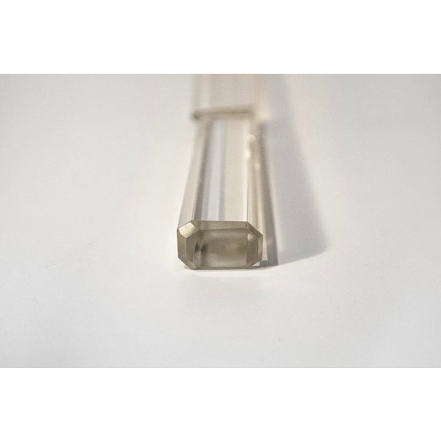 Mid-Century Modern Italian Glass Butter Knives, 1950s, Set of 6 For Sale - Image 3 of 7