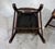 1960s Set of 6 Maitland Smith Hickory Chair Chippendale Mahogany Dining Chairs For Sale In Atlanta - Image 6 of 12