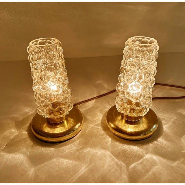 Vintage Space Age Bubble Table Lamps, 1970s, Set of 2 For Sale - Image 9 of 10