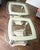 1980s 1980s Attributed to Thomasville Ornate Iron Glass Side/End Tables For Sale - Image 5 of 5