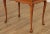 1980s Stickley Queen Anne Style Cherry Tea Table For Sale - Image 12 of 12