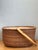Brown Vintage Shaker Handled Woven Rattan Basket For Sale - Image 8 of 16