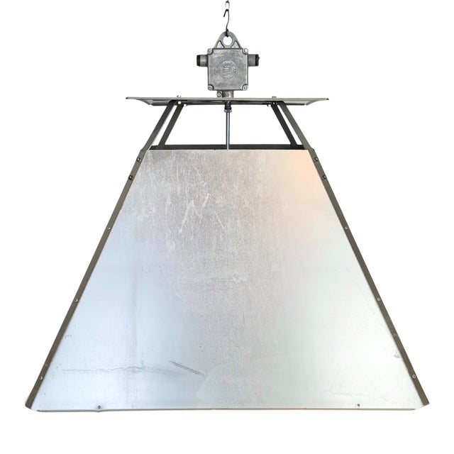 Large Industrial Factory Pendant Lamp from Elektrosvit, 1970s For Sale