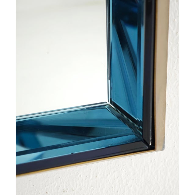 Mirror Mod 2172A in Brass and Colored Glass by Max Ingrand for Fontana Arte, 1960 For Sale - Image 17 of 18