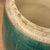 Ceramic Round Green Glazed Ceramic Jar with Chinese Markings For Sale - Image 7 of 7