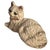 Vintage “Hubley Style” long-haired Persian cat statue sporting a red bow. This collectible item features a cat as the main...