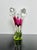Mid-Century Modern Model 316/1/25 Pink and Green Art Glass Vase by Josef Hospodka for Chřibská, Czechoslovakia, 1960s For Sale - Image 3 of 11