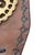 Metal Vintage English Leather Horse Brass Martingale Wall Hanging With Five Brass Medallions For Sale - Image 7 of 10