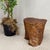 Wood Mid 20th Century Warm Honey Brown Free-Form Tree Trunk Side Pedestal Table For Sale - Image 7 of 10