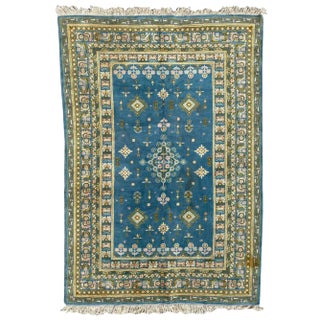 Blue Vintage Tunisian Rug For Sale