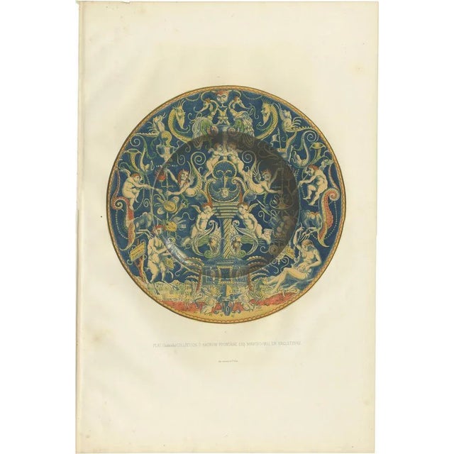 Mid 19th Century Delange, Andrew Fountaine, 1869, Print For Sale - Image 5 of 5