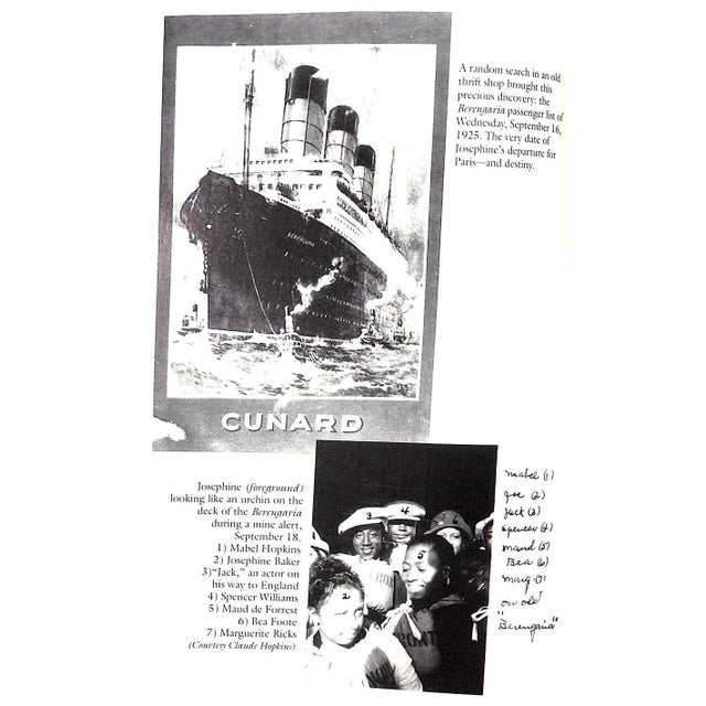 White "Josephine the Hungry Heart" 1993 Baker, Jean-Claude (Inscribed) For Sale - Image 8 of 9