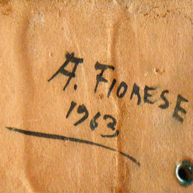 San Francesco Sculpture by Amedeo Fiorese, 1963 For Sale - Image 6 of 7