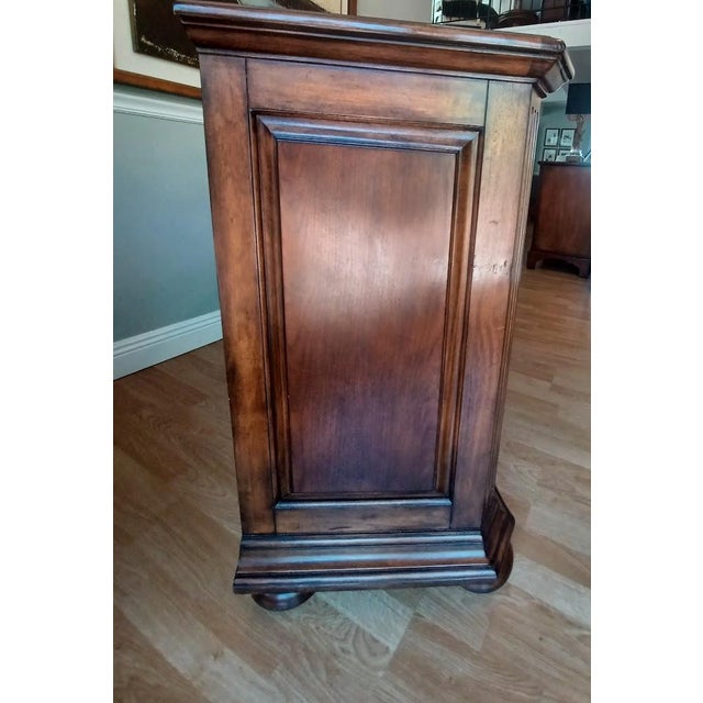 Serpentine Front Tuscan Double Dresser by Ethan Allen Chairish