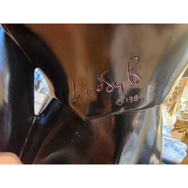 1984s Lindsey B Balkweill English Butler Signed by Artist. For Sale In Seattle - Image 6 of 7