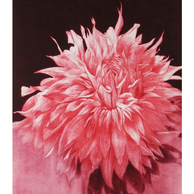 Contemporary Gatja Helgart Rothe, Sunrise Dahlia, Circa 1990 For Sale - Image 3 of 9