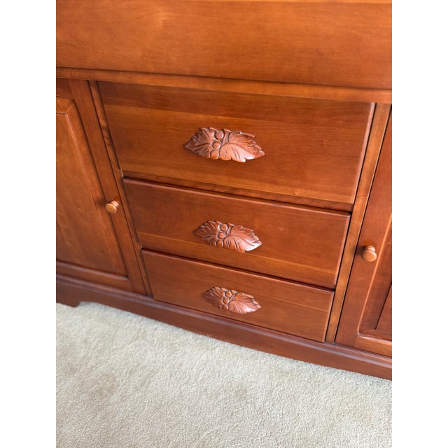 Carl Forslund Buffet/Sideboard Cherry Finish For Sale - Image 10 of 12