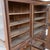 Large Two-Part Wooden Bookcase, 1920 For Sale - Image 9 of 11