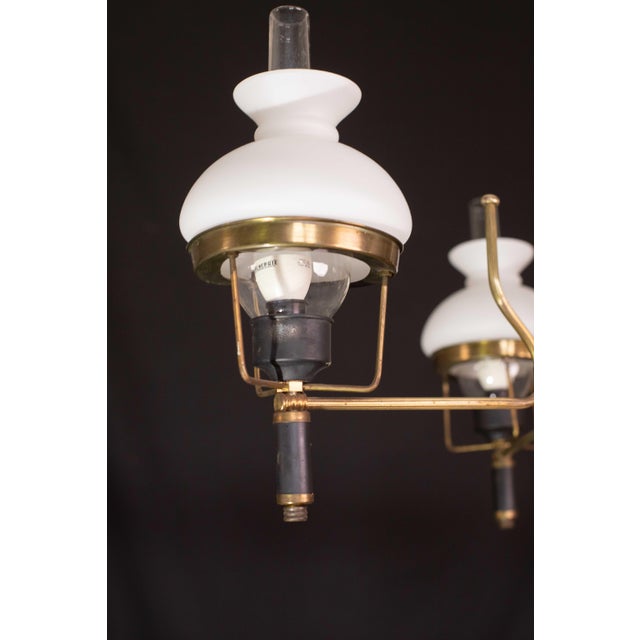 1960s Italian Mid-Century Chandelier by Stilnovo, 1960s For Sale - Image 5 of 12